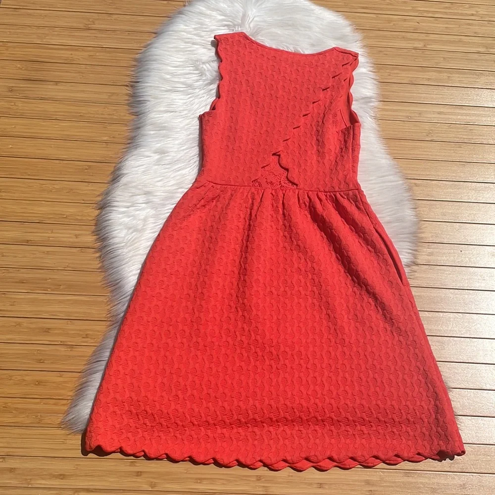 Maeve for Anthropologie Caye Scallop Hem Dress - Picture 7 of 12